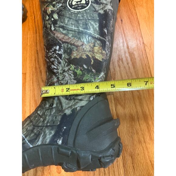 Irish Setter Red Wing Hunting Boots Mens Sz 8 Mossy Oak Camo ScentBan 4880 main image 10